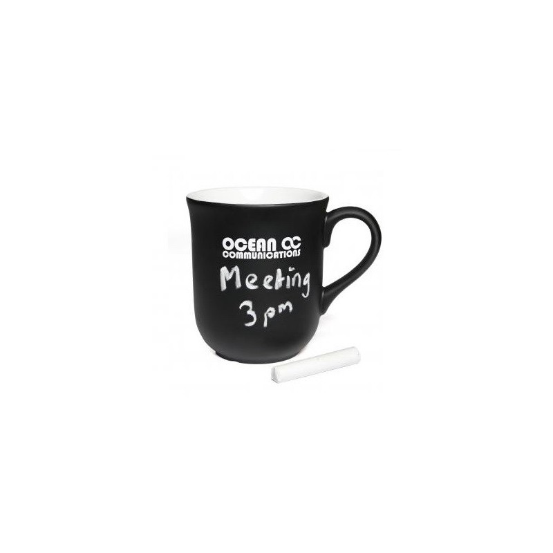 Mug ardoise avec une craie