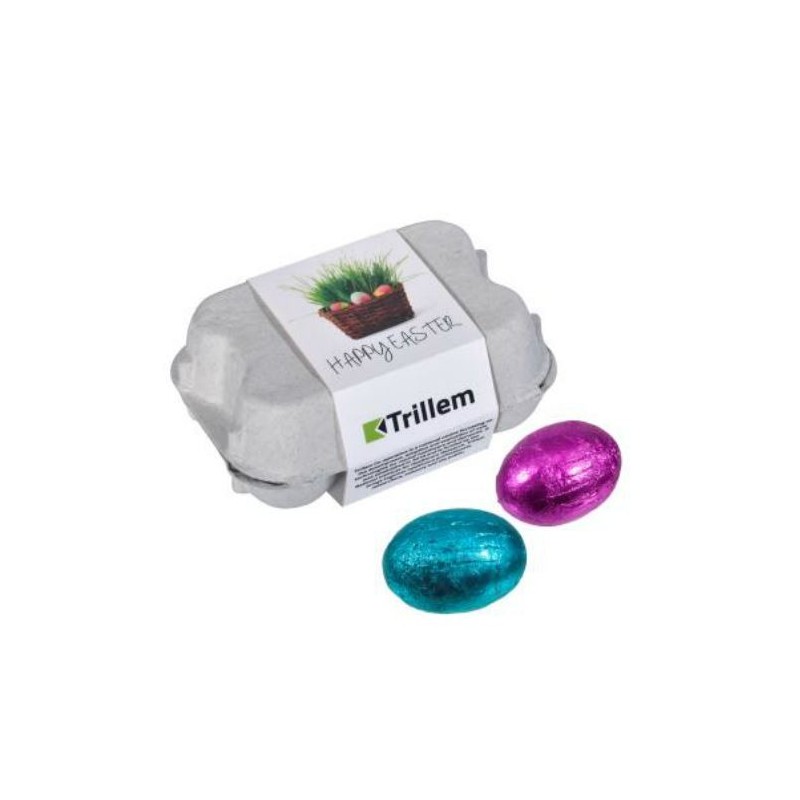 Boîte d'ufs en chocolat