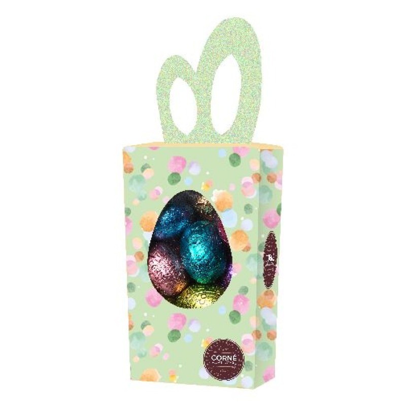 Valisette petite taille garnie de /- 15 petits oeufs