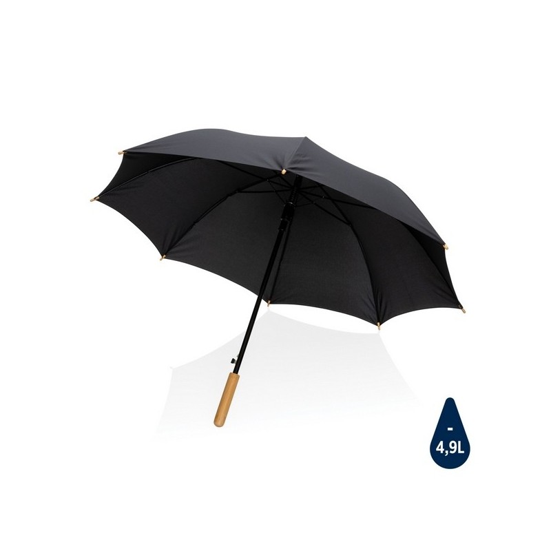 Parapluie 23" en rPET et bambou ouverture auto Impact AWARE?