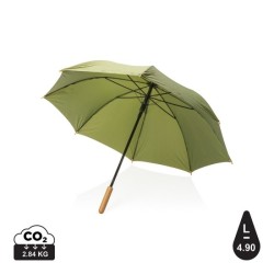 Parapluie 23" en rPET et bambou ouverture auto Impact AWARE?