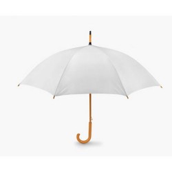 Parapluie avec poignée en bois