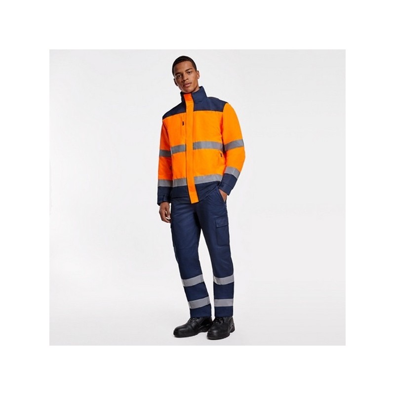 EPSYLON - Parka haute visibilité combinée en deux couleurs