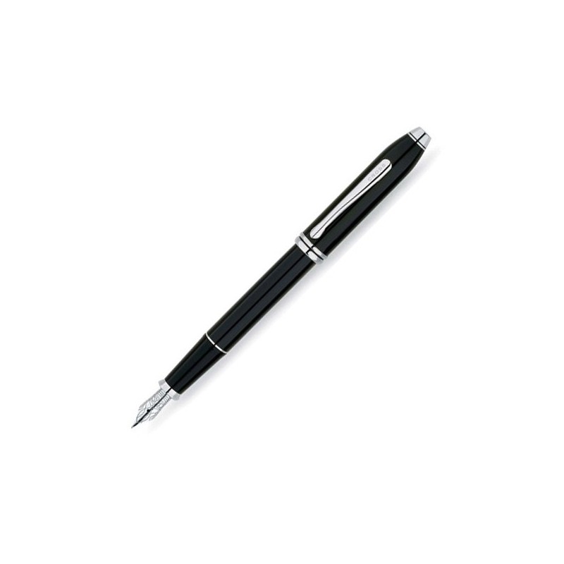 Stylo plume Townsend Laque Noir