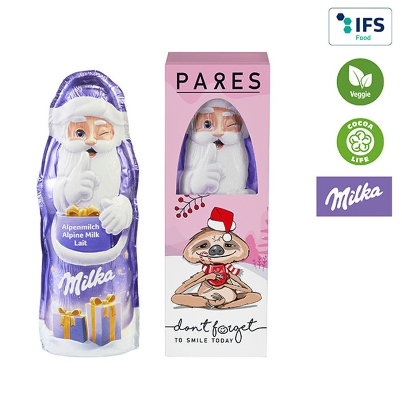 Père noël milka