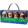 Figurines en chocolat Xmas crew