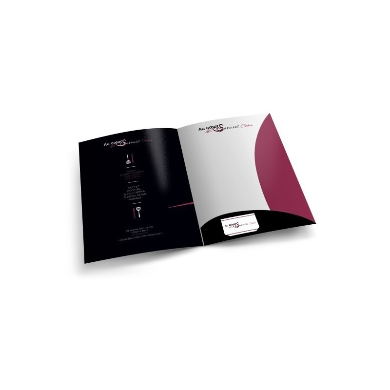 Pochette à rabats création totale