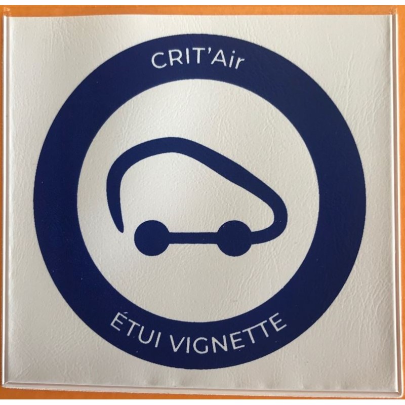 Pochettes pour attestation crit'air