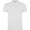 Polo homme manches courtes  STAR (Blanc, Tailles enfants)