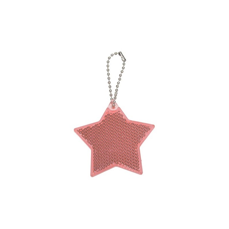 Porte-Clés Acrylique Retroreflechissant Etoile