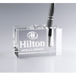 Porte-stylo en verre