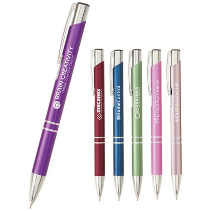 Porte-mines en métal mat