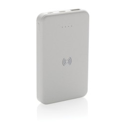 Powerbank 5000mAh avec induction 5W en plastique recyclé RCS