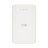 Powerbank 5000mAh avec induction 5W en plastique recyclé RCS