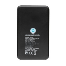Powerbank 5000mAh avec induction 5W en plastique recyclé RCS