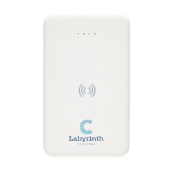Powerbank 5000mAh avec induction 5W en plastique recyclé RCS