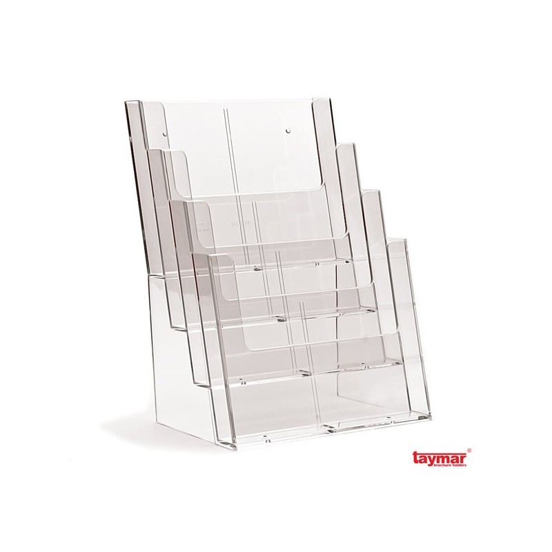 Porte Brochure Comptoir Taymar 4xA4 Portrait Esc