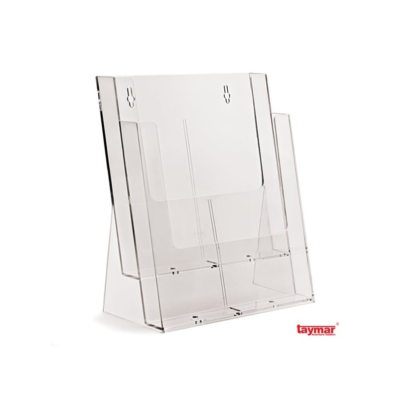 Porte Brochure Comptoir Taymar 2xA4 Portrait Esc