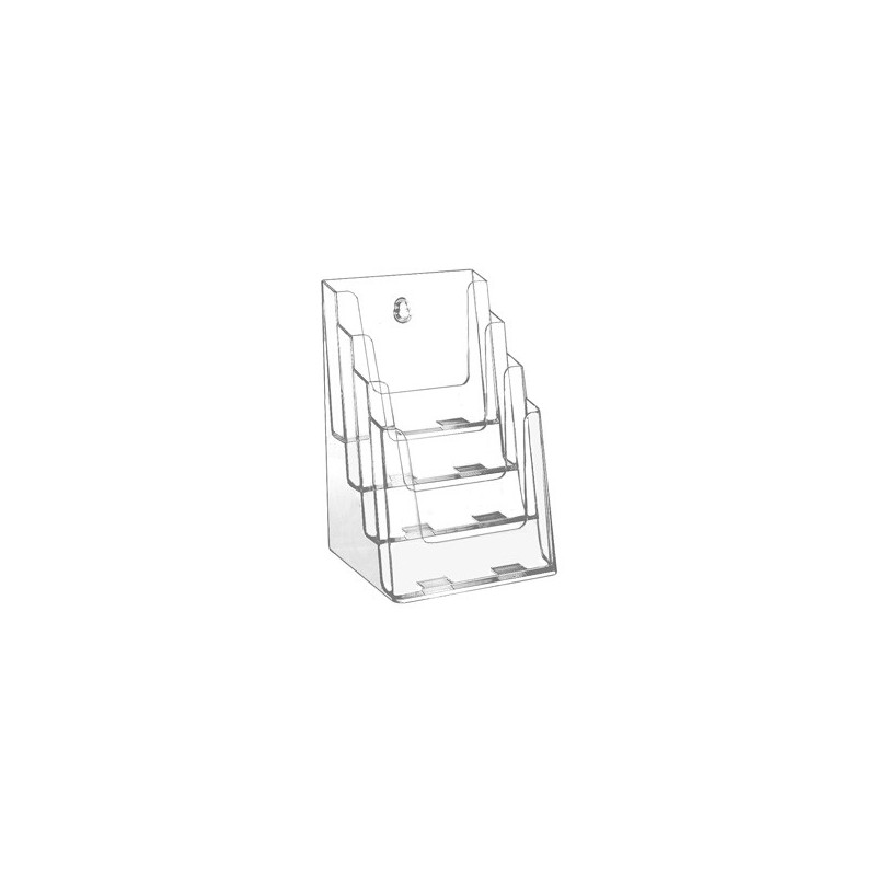 Porte Brochure Comptoir/Mural 4 x A5 (4xL.16 cm)