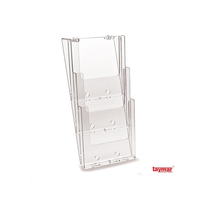 Porte Brochure Mural Taymar 3 cases A4 Portrait
