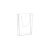 Porte Brochure  Mural  Classique 1 case 1/3A4 (L.10.6cm)
