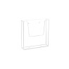 Porte Brochure  Mural  Classique 1 case A4 (L.22,6  cm)