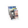 Porte-brochure Comptoir 6 cases Etagées 1/3.A4