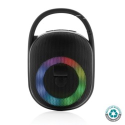 Enceinte clip Lightboom 5W en plastique recyclé RCS