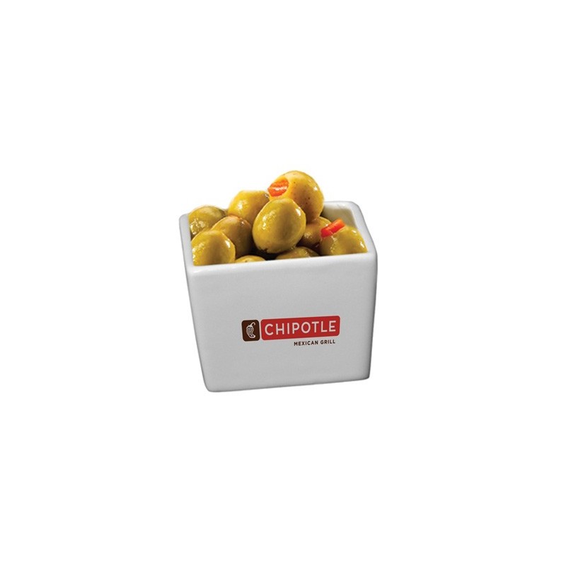 Plat Carré En Céramique (6cm)