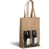 Sac porte bouteilles en jute - kimood