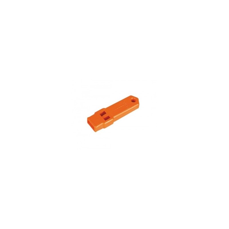 Sifflet de détresse plastique 66x20x10 mm