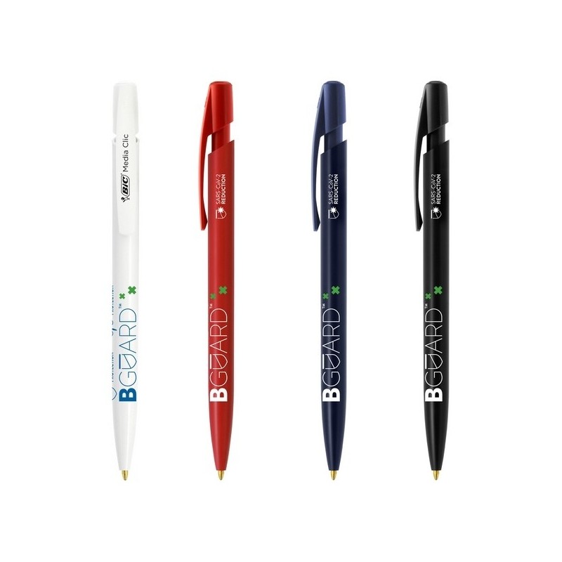 Bic® media clic antibacterial bille logo sars-cov-2