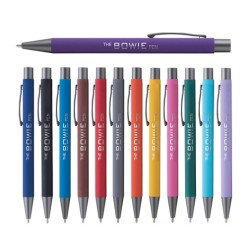 Stylo-bille soft touch bowie