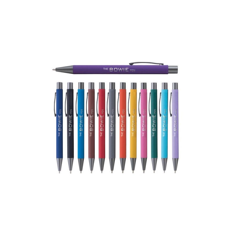 Stylo-bille soft touch bowie