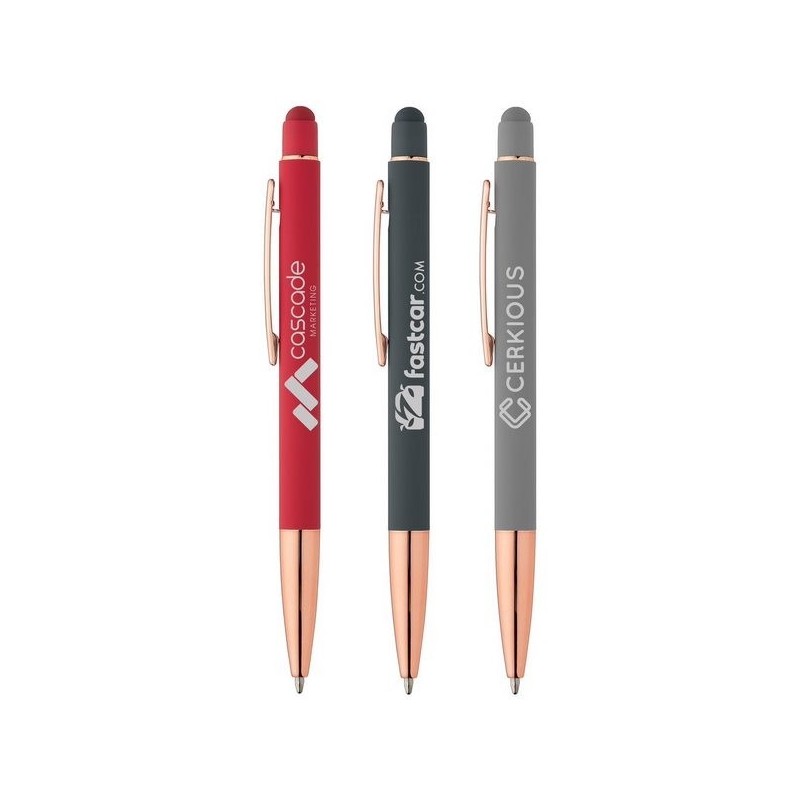 Stylo Gel Sonic Softy Rose Gold avec Stylus