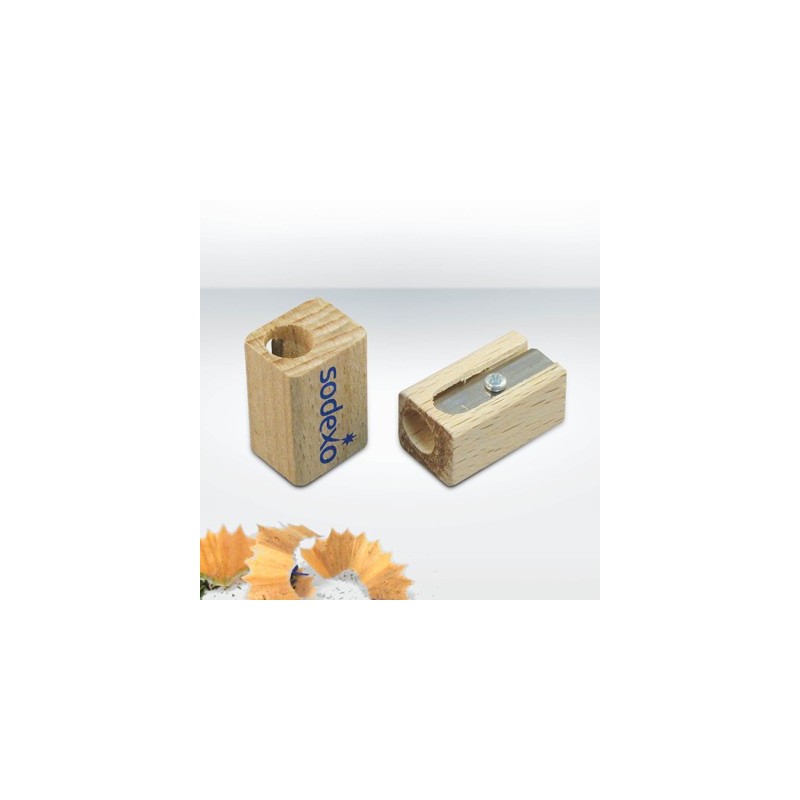 Simple taille-crayons en bois certifié durable