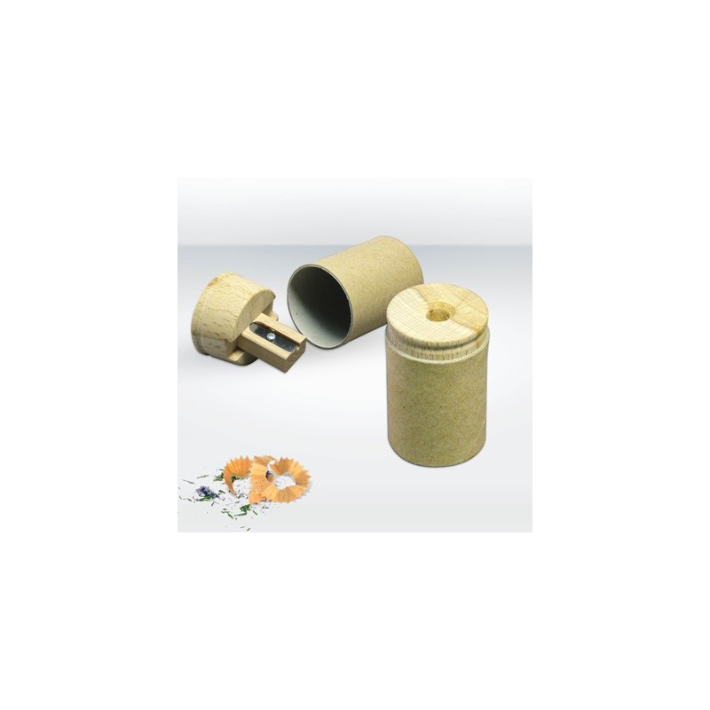 Card Pencil Sharpener - taille-crayons en carton et bois certifiés durable