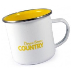 Mug émaillé avec couleur pantone intérieure