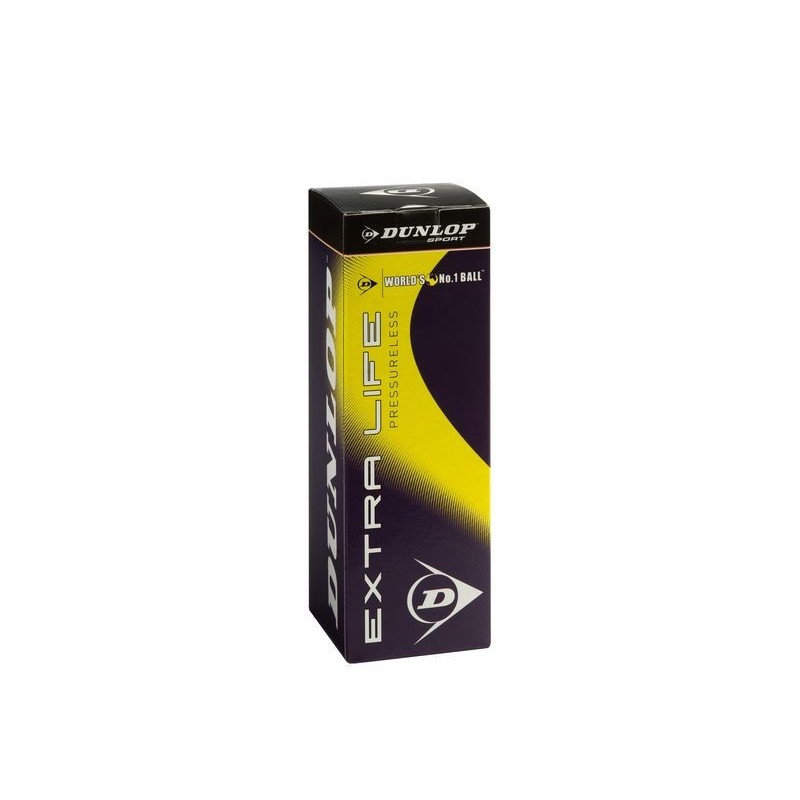 Balle de tennis Dunlop Extra Life Pressureless 