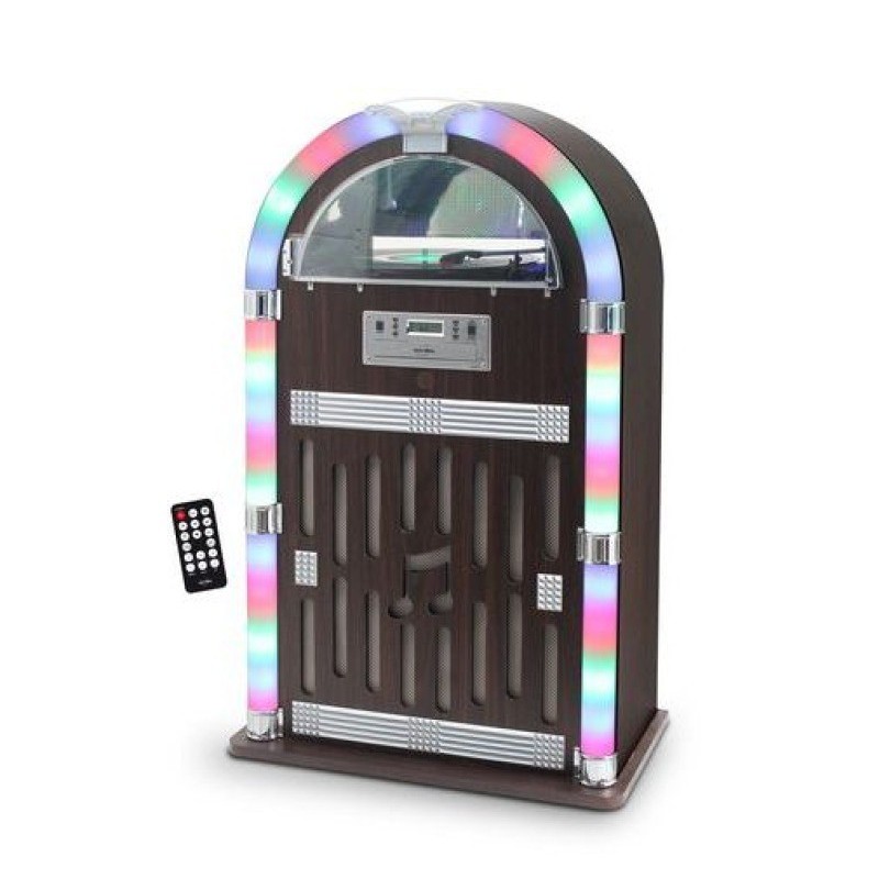 JUKEBOX VINYLE CD RADIO FM BLUETOOTH