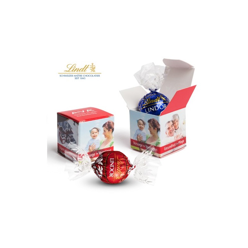 Truffe chocolat lindor cube