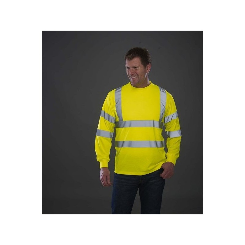 T-shirt haute visibilité manches longues - Yoko