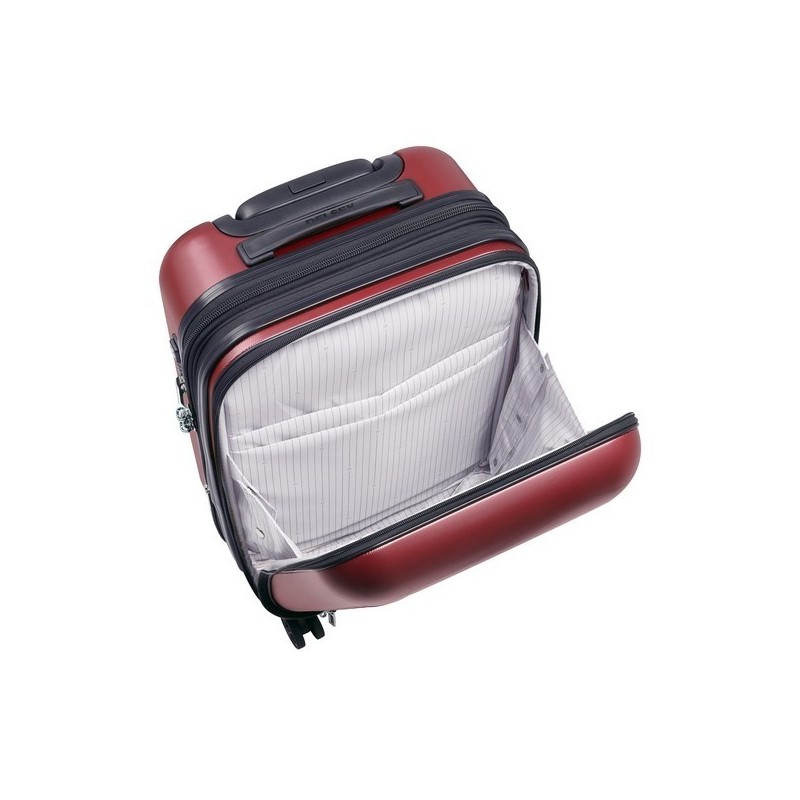 VALISE TROLLEY CABINE BUSINESS EXTENSEIBLE 4 DOUBLES ROUES 55x35x25/30cm garantie 5 ans 