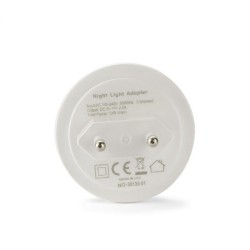 Chargeur mural double-USB avec veilleuse NOTTO