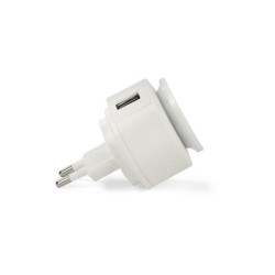 Chargeur mural double-USB avec veilleuse NOTTO