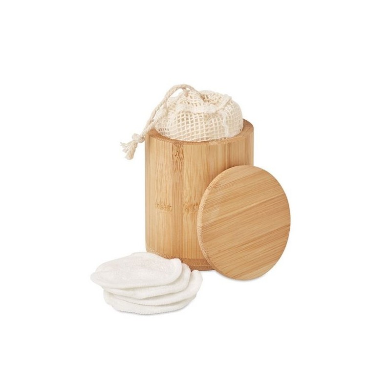 Set de pads en fibre de bambou