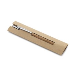  stylo à bille en liège et aluminium