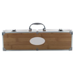 Set barbecue en bambou