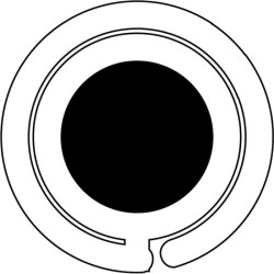 Porte sac en métal hold it