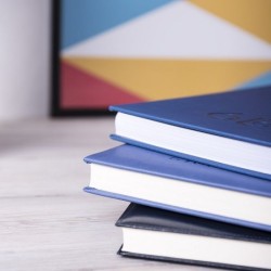 Agenda B5 en cuir synthétique